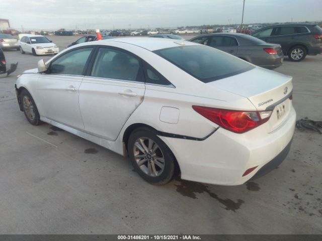 Photo 2 VIN: 5NPEB4AC5EH872197 - HYUNDAI SONATA 