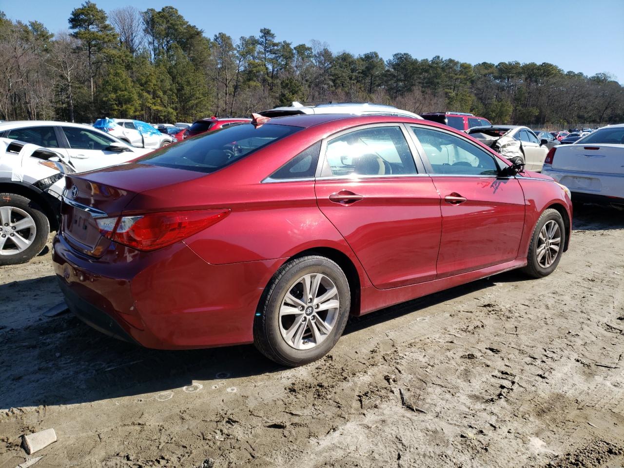 Photo 2 VIN: 5NPEB4AC5EH880803 - HYUNDAI SONATA 