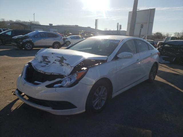 Photo 1 VIN: 5NPEB4AC5EH889078 - HYUNDAI SONATA GLS 