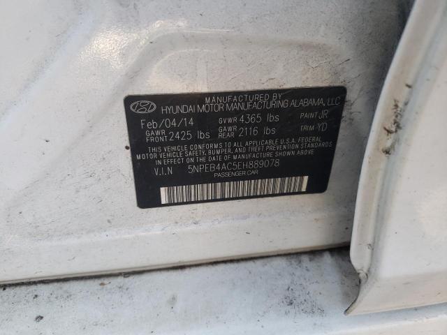 Photo 9 VIN: 5NPEB4AC5EH889078 - HYUNDAI SONATA GLS 