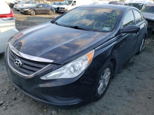 Photo 1 VIN: 5NPEB4AC5EH899822 - HYUNDAI SONATA GLS 