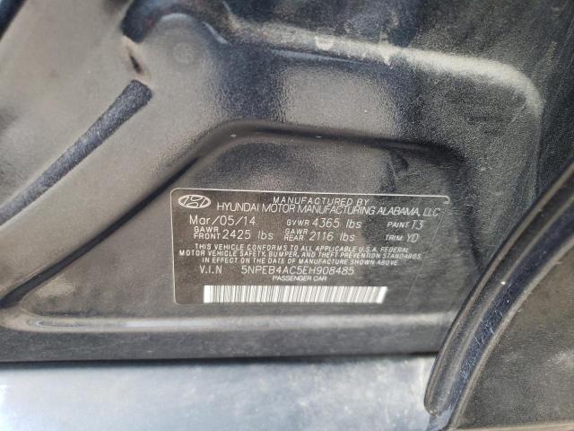 Photo 9 VIN: 5NPEB4AC5EH908485 - HYUNDAI SONATA GLS 