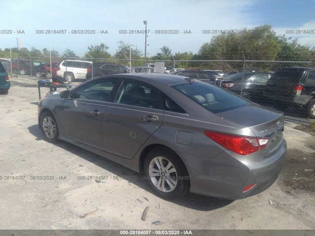 Photo 2 VIN: 5NPEB4AC5EH910091 - HYUNDAI SONATA 