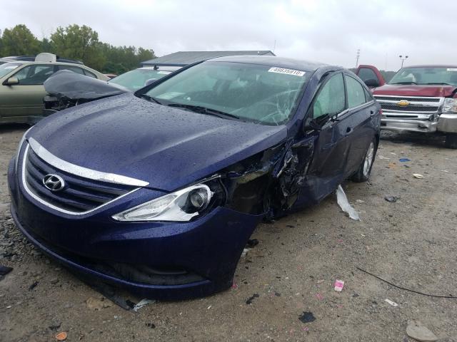 Photo 1 VIN: 5NPEB4AC5EH917252 - HYUNDAI SONATA GLS 