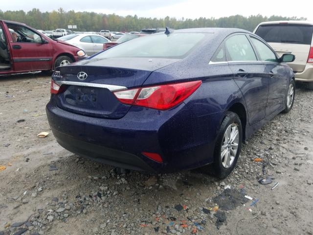 Photo 3 VIN: 5NPEB4AC5EH917252 - HYUNDAI SONATA GLS 