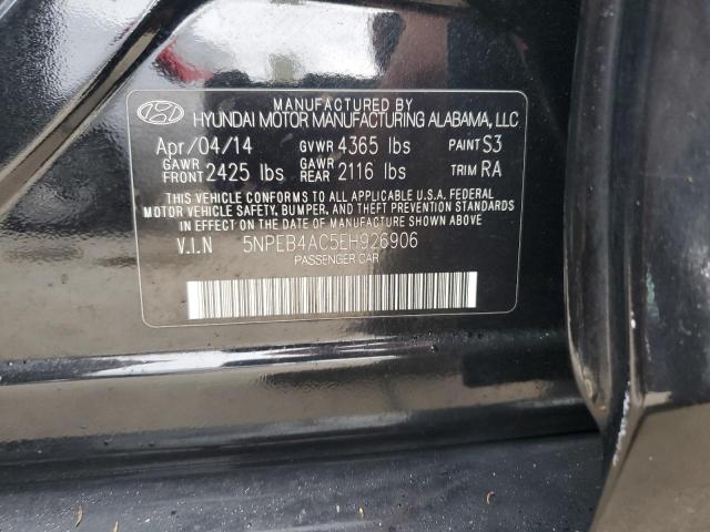 Photo 12 VIN: 5NPEB4AC5EH926906 - HYUNDAI SONATA GLS 