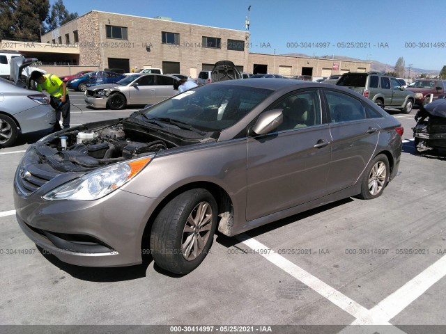 Photo 1 VIN: 5NPEB4AC5EH937050 - HYUNDAI SONATA 