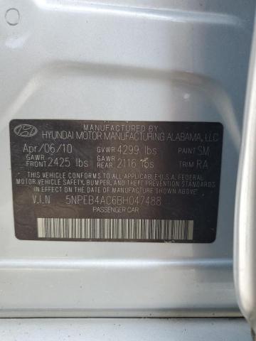 Photo 11 VIN: 5NPEB4AC6BH047488 - HYUNDAI SONATA 