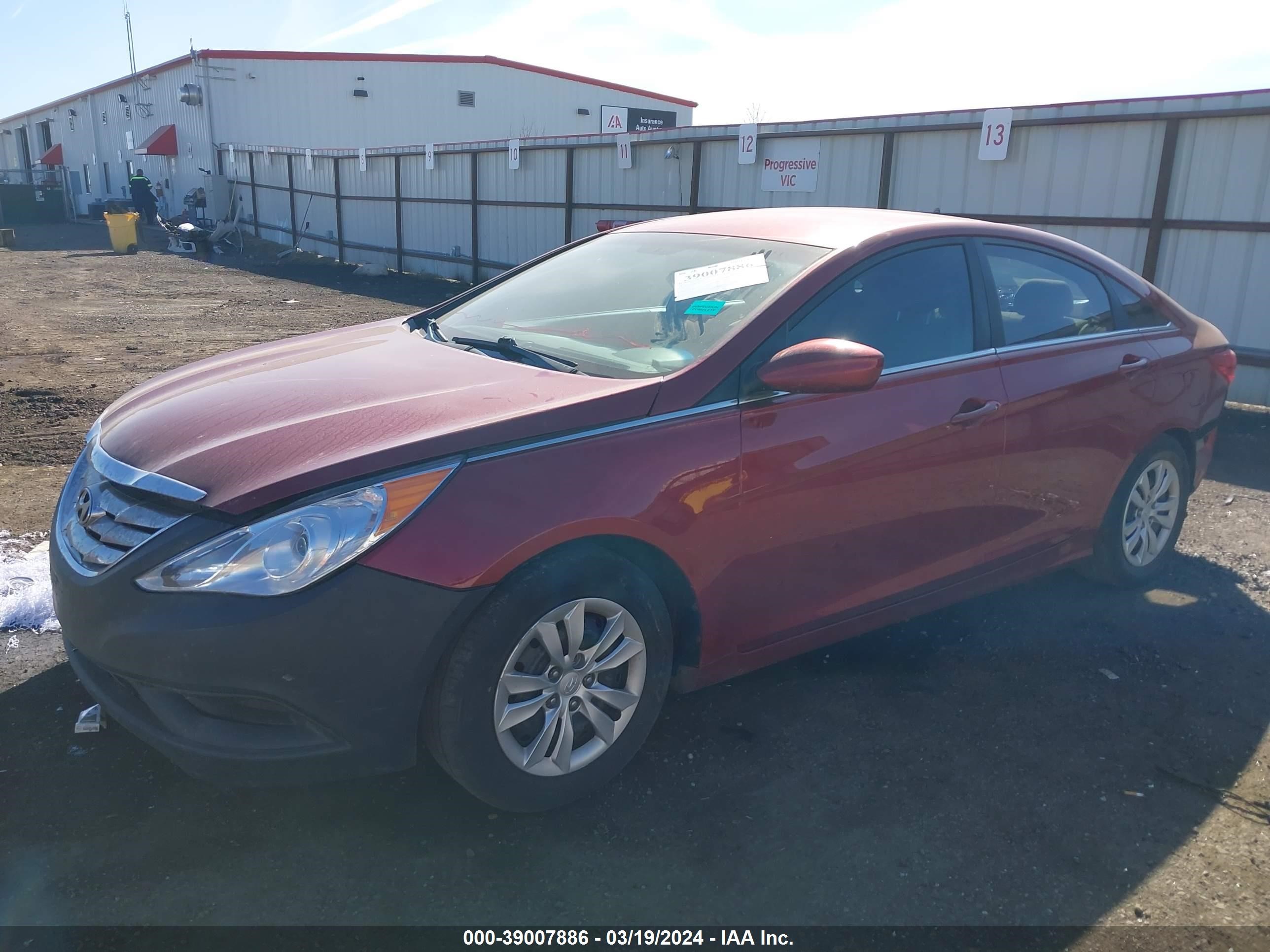 Photo 1 VIN: 5NPEB4AC6BH084315 - HYUNDAI SONATA 