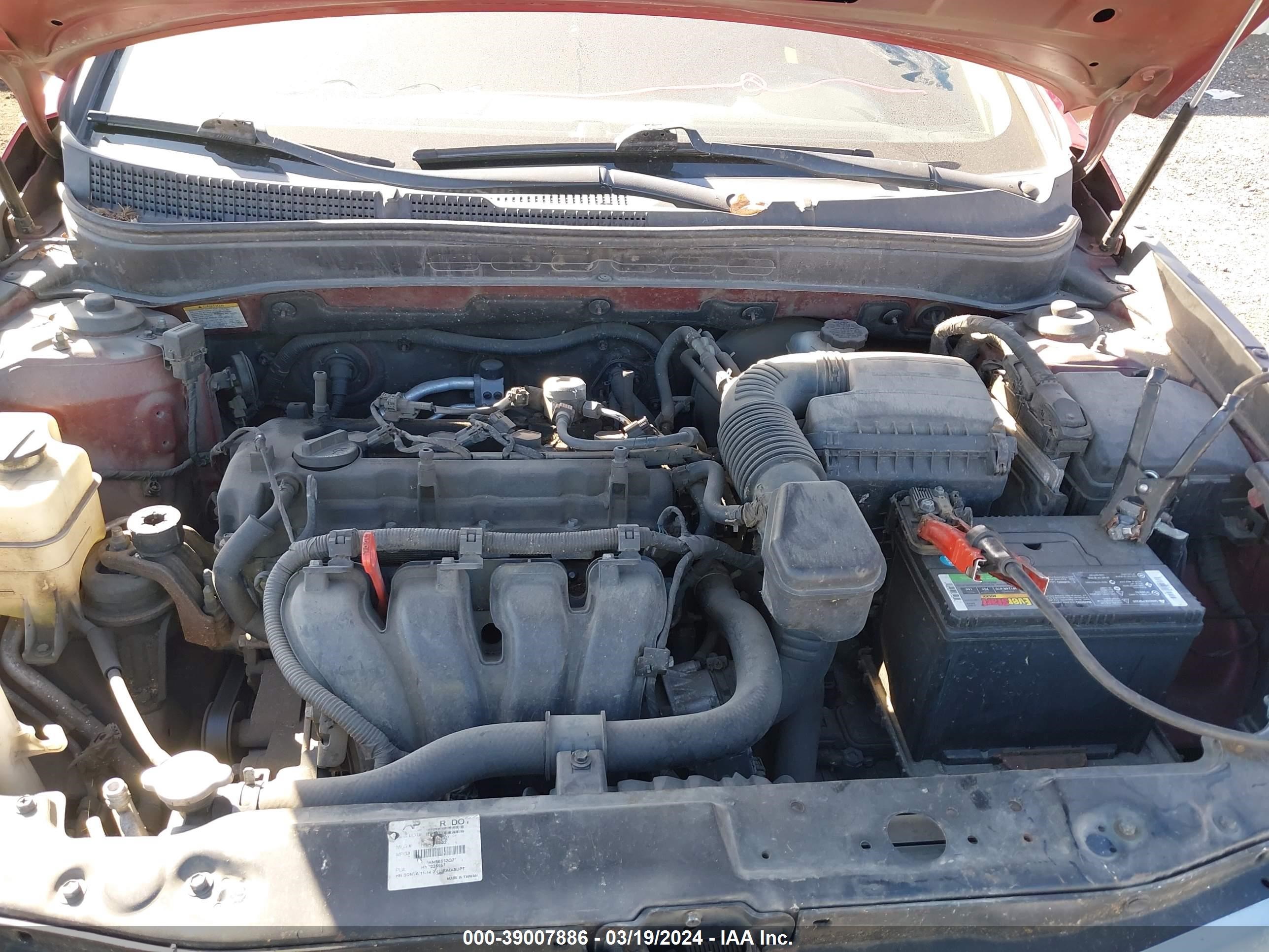 Photo 9 VIN: 5NPEB4AC6BH084315 - HYUNDAI SONATA 