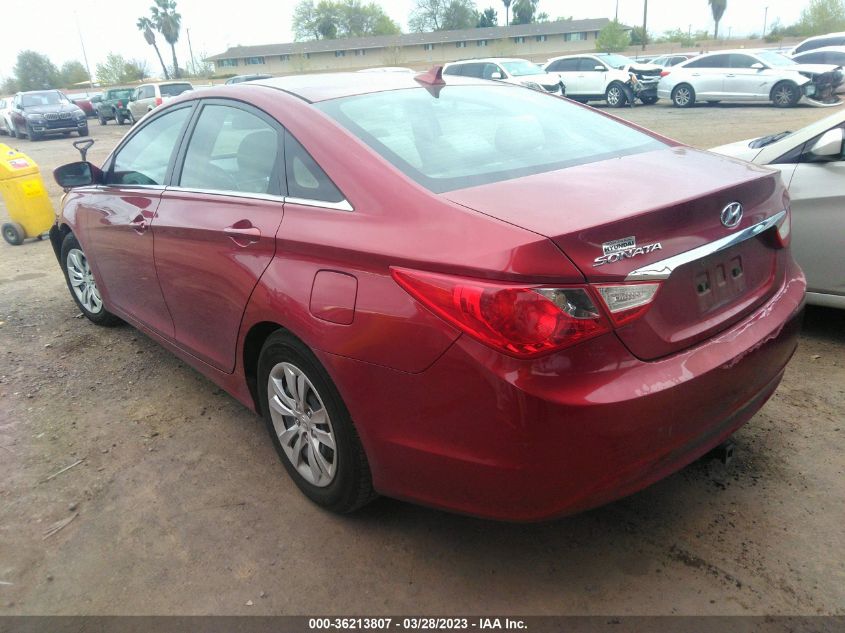 Photo 2 VIN: 5NPEB4AC6BH249845 - HYUNDAI SONATA 