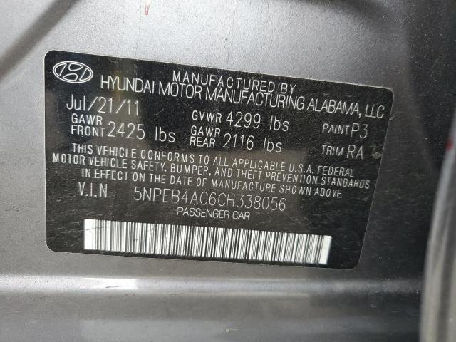 Photo 11 VIN: 5NPEB4AC6CH338056 - HYUNDAI SONATA GLS 