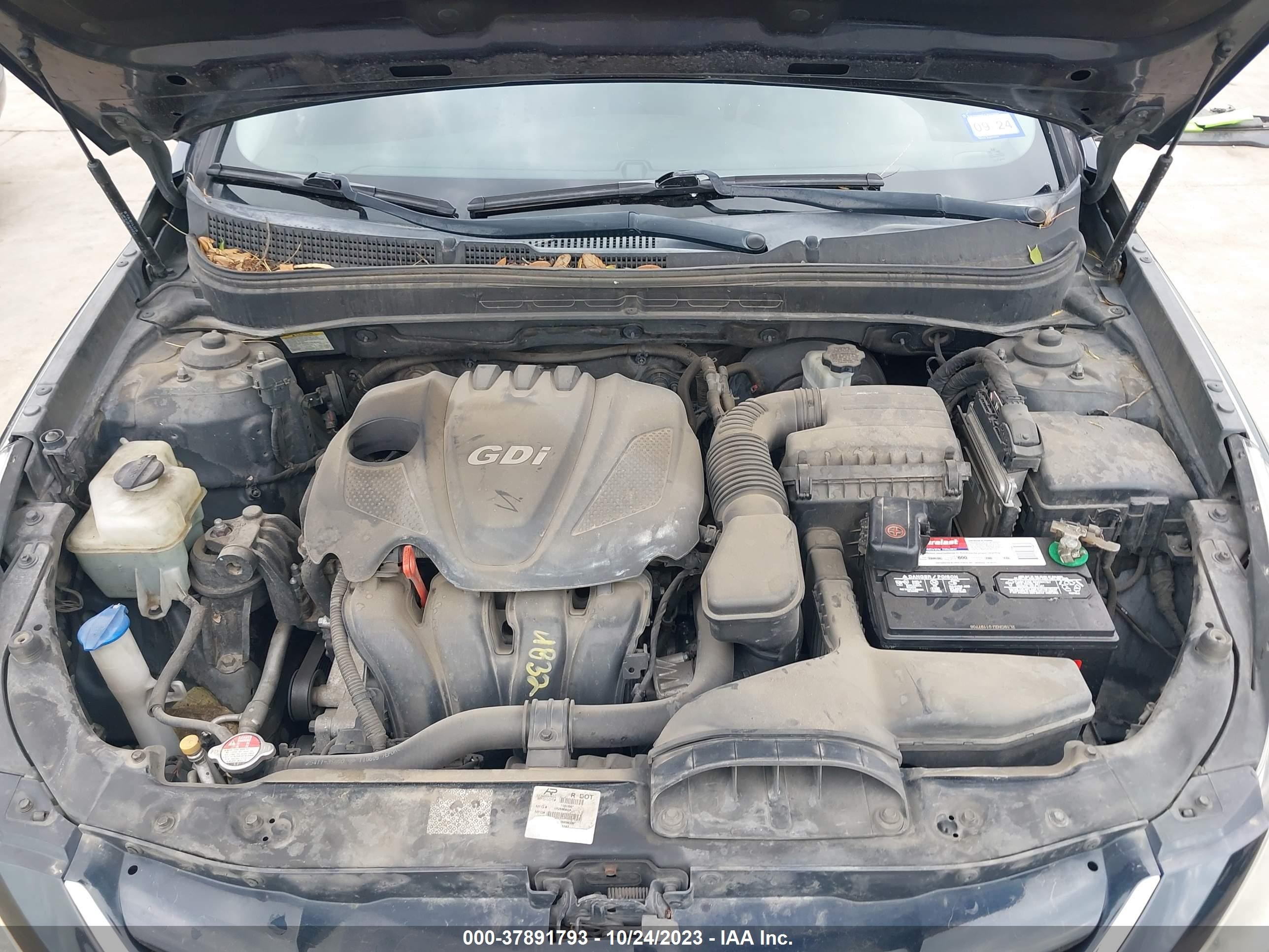 Photo 9 VIN: 5NPEB4AC6CH345573 - HYUNDAI SONATA 