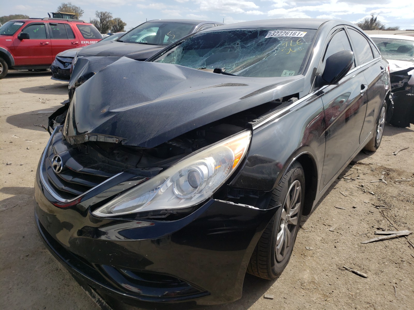 Photo 1 VIN: 5NPEB4AC6CH466894 - HYUNDAI SONATA GLS 