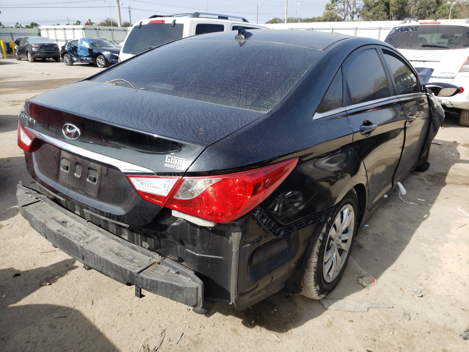 Photo 3 VIN: 5NPEB4AC6CH466894 - HYUNDAI SONATA GLS 