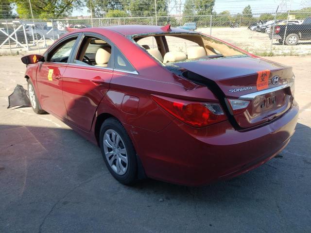 Photo 2 VIN: 5NPEB4AC6CH484103 - HYUNDAI SONATA GLS 