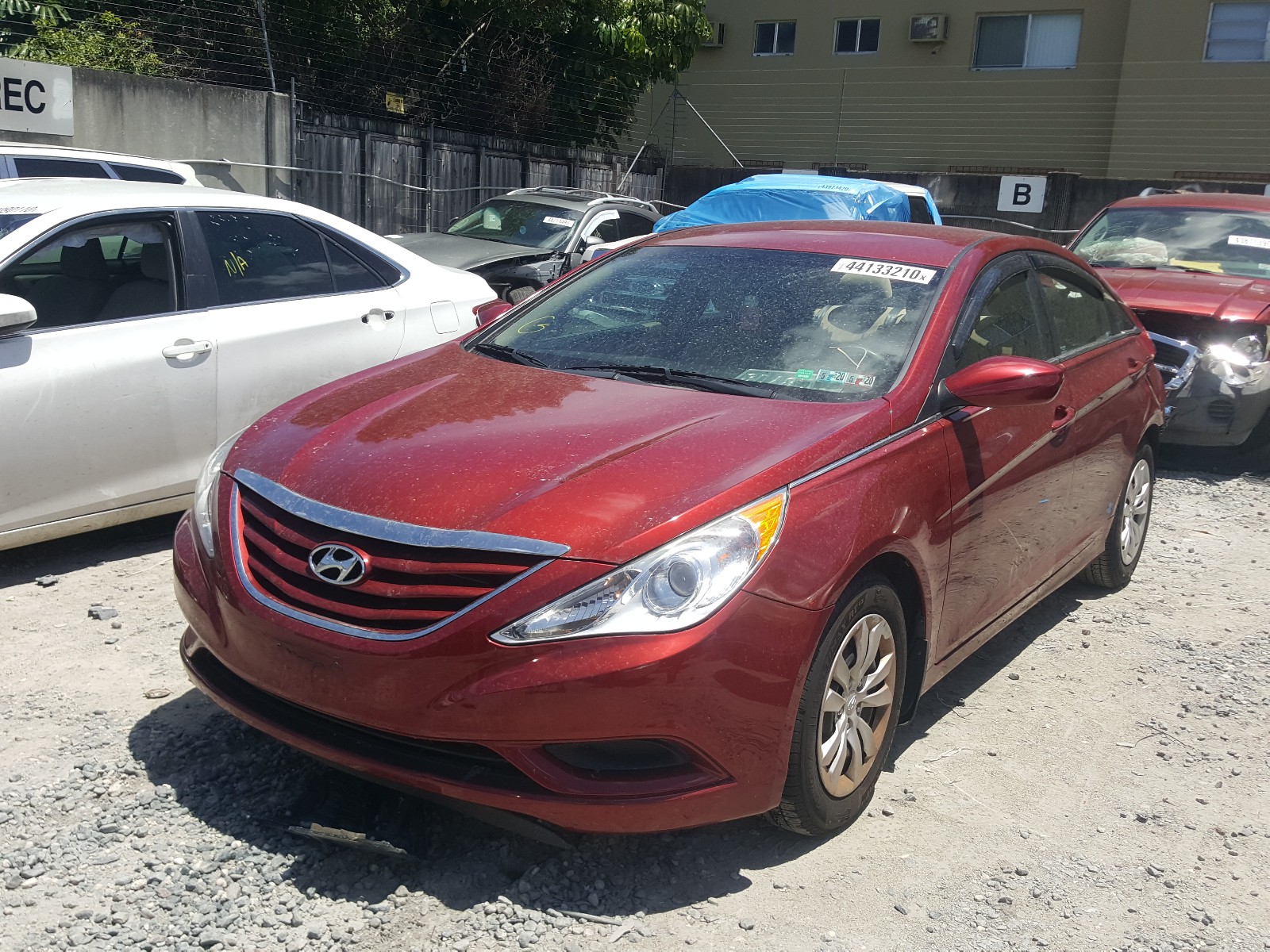 Photo 1 VIN: 5NPEB4AC6CH502194 - HYUNDAI SONATA GLS 