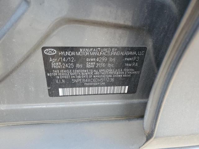 Photo 11 VIN: 5NPEB4AC6DH511236 - HYUNDAI SONATA 