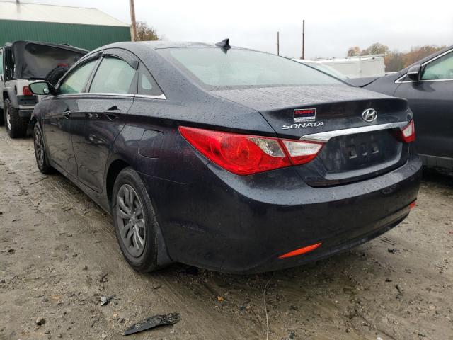 Photo 2 VIN: 5NPEB4AC6DH518283 - HYUNDAI SONATA GLS 