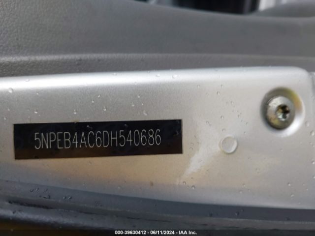 Photo 8 VIN: 5NPEB4AC6DH540686 - HYUNDAI SONATA 