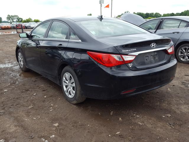 Photo 2 VIN: 5NPEB4AC6DH549405 - HYUNDAI SONATA GLS 