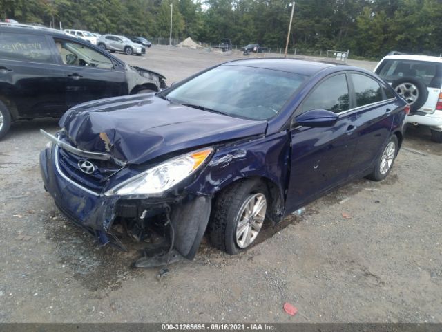 Photo 1 VIN: 5NPEB4AC6DH572408 - HYUNDAI SONATA 