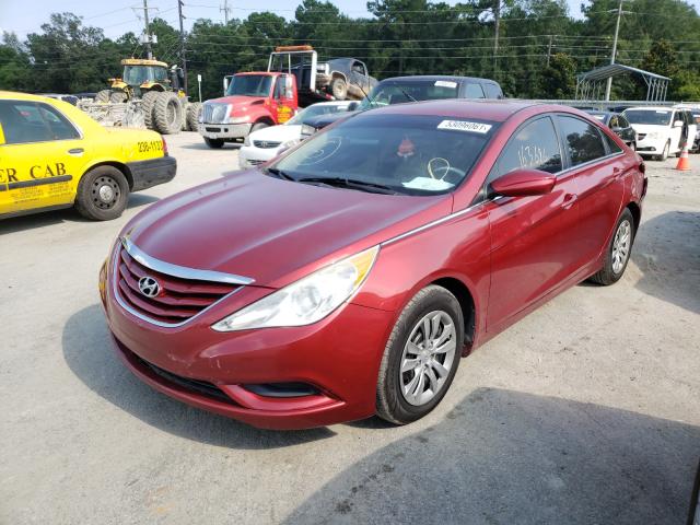 Photo 1 VIN: 5NPEB4AC6DH573610 - HYUNDAI SONATA GLS 