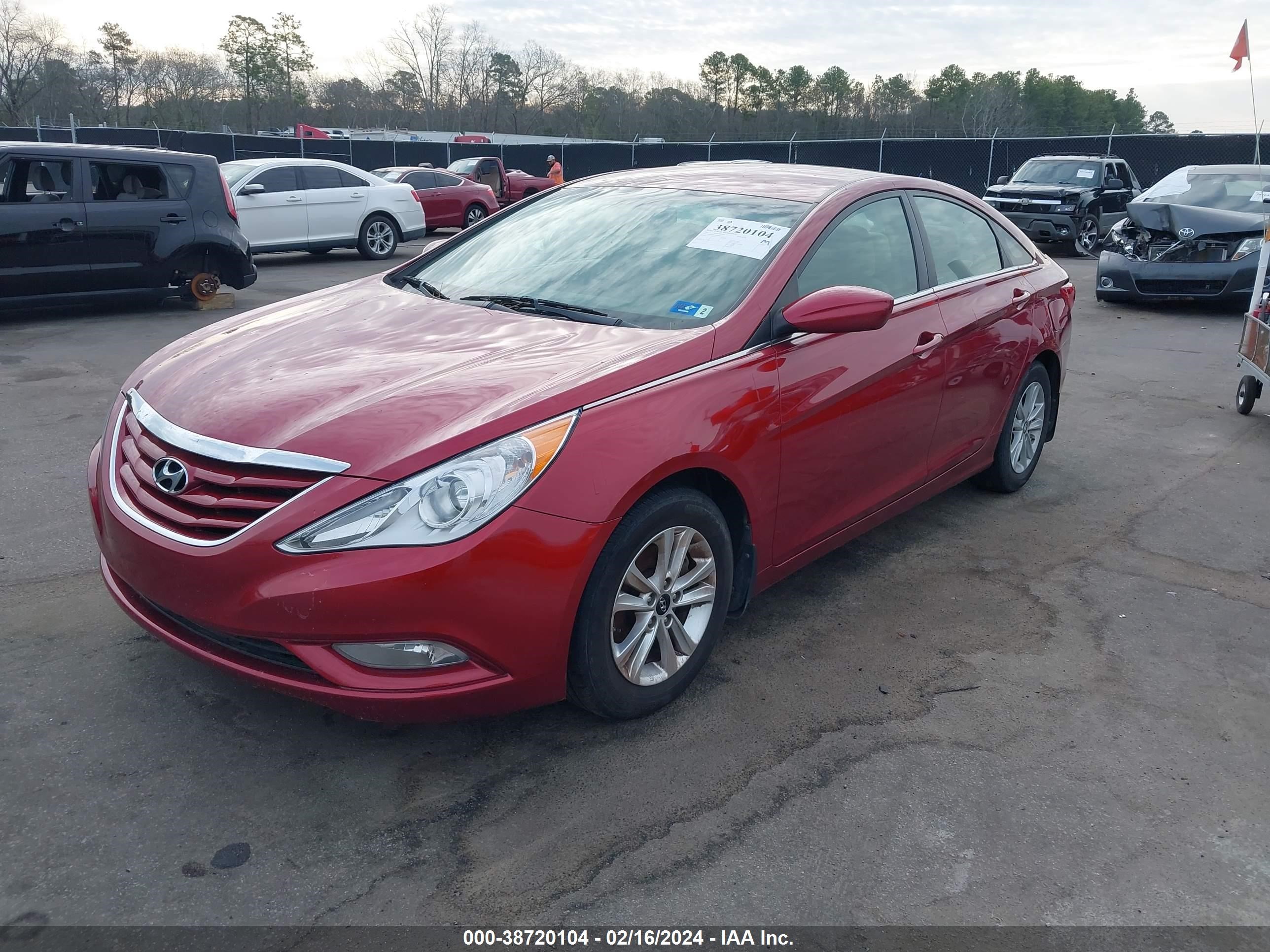 Photo 1 VIN: 5NPEB4AC6DH585515 - HYUNDAI SONATA 