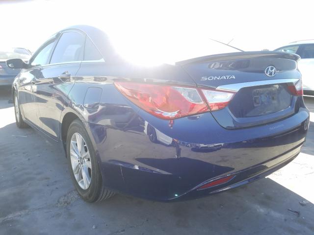 Photo 2 VIN: 5NPEB4AC6DH587717 - HYUNDAI SONATA GLS 