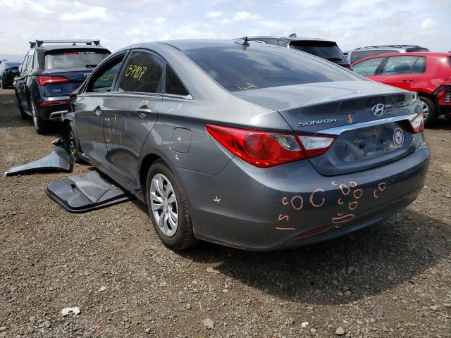 Photo 2 VIN: 5NPEB4AC6DH591685 - HYUNDAI SONATA GLS 