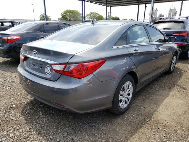 Photo 3 VIN: 5NPEB4AC6DH591685 - HYUNDAI SONATA GLS 