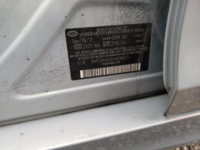 Photo 11 VIN: 5NPEB4AC6DH606623 - HYUNDAI SONATA GLS 