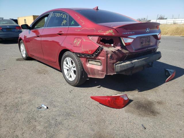 Photo 2 VIN: 5NPEB4AC6DH618867 - HYUNDAI SONATA GLS 