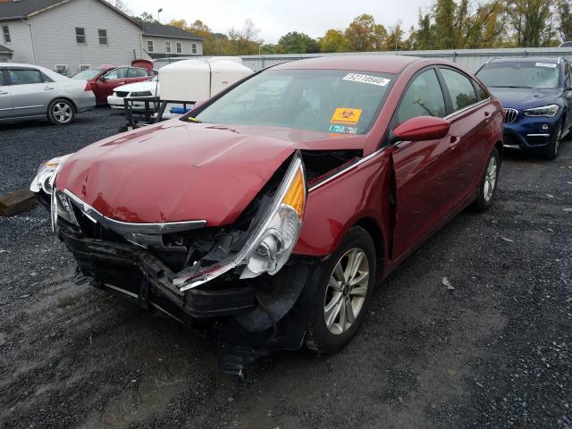 Photo 1 VIN: 5NPEB4AC6DH655448 - HYUNDAI SONATA GLS 