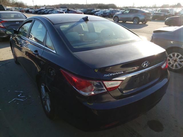 Photo 2 VIN: 5NPEB4AC6DH693732 - HYUNDAI SONATA GLS 