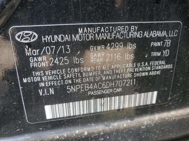 Photo 11 VIN: 5NPEB4AC6DH707211 - HYUNDAI SONATA GLS 