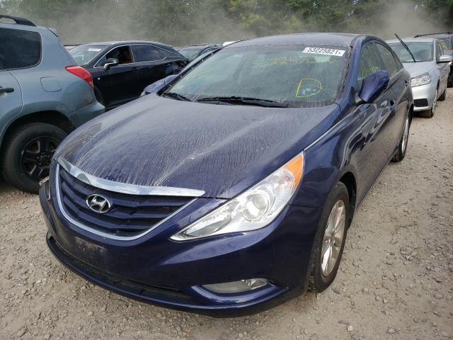 Photo 1 VIN: 5NPEB4AC6DH717401 - HYUNDAI SONATA GLS 