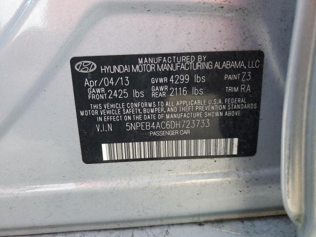 Photo 11 VIN: 5NPEB4AC6DH723733 - HYUNDAI SONATA 