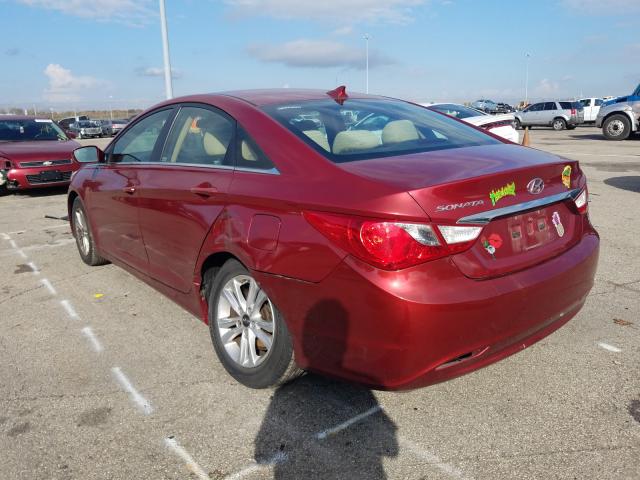 Photo 2 VIN: 5NPEB4AC6DH742931 - HYUNDAI SONATA GLS 