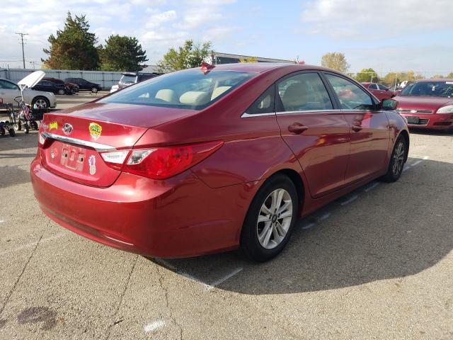 Photo 3 VIN: 5NPEB4AC6DH742931 - HYUNDAI SONATA GLS 