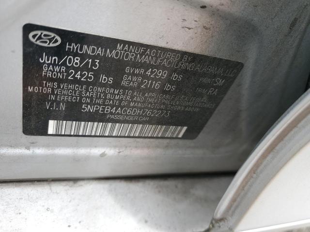 Photo 11 VIN: 5NPEB4AC6DH762273 - HYUNDAI SONATA 