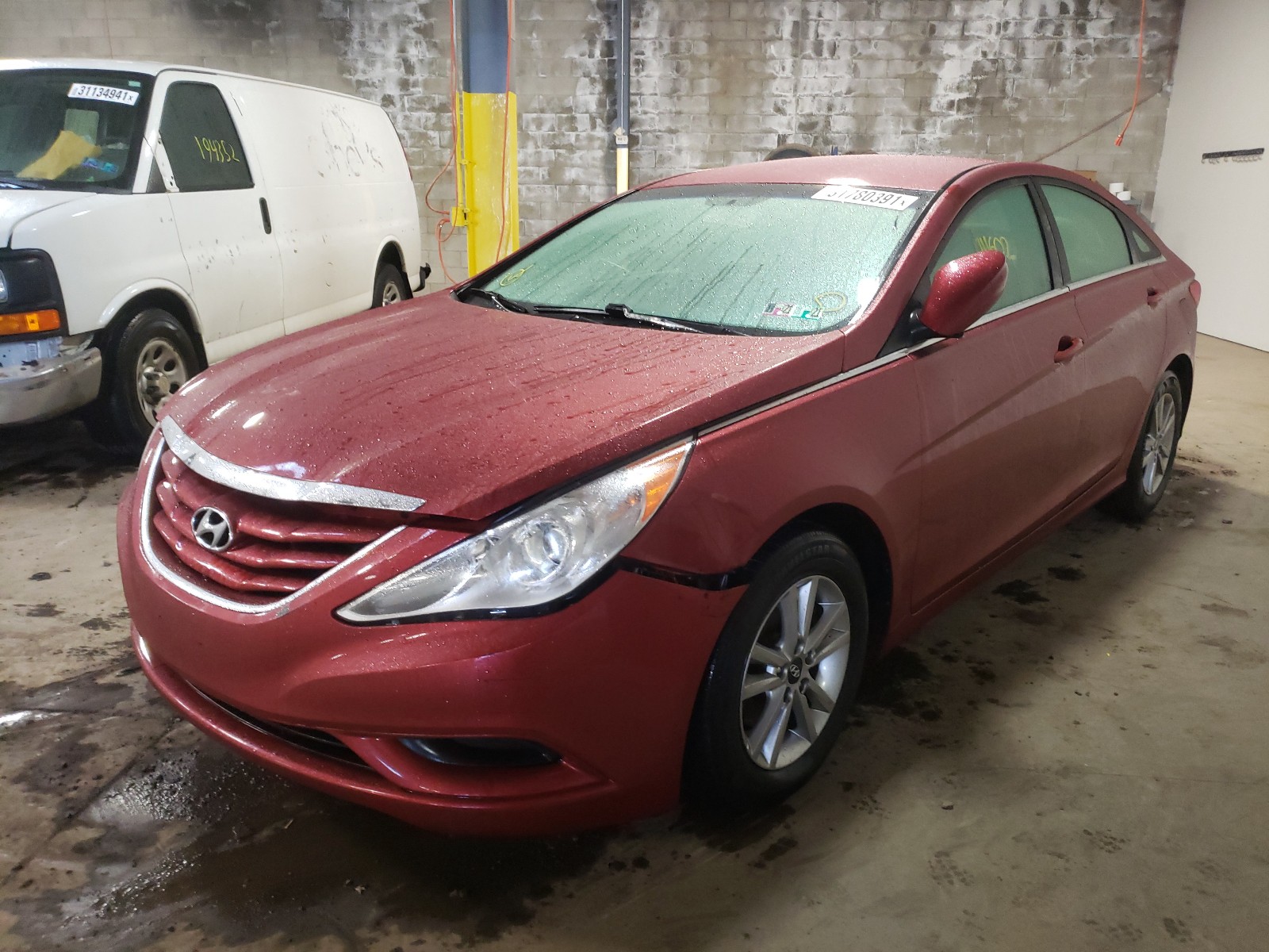 Photo 1 VIN: 5NPEB4AC6DH766761 - HYUNDAI SONATA GLS 