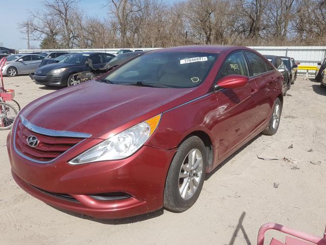 Photo 1 VIN: 5NPEB4AC6DH766761 - HYUNDAI SONATA GLS 