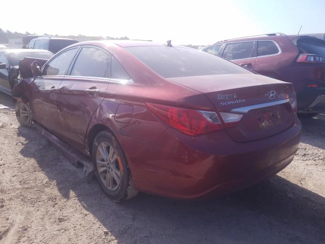 Photo 2 VIN: 5NPEB4AC6DH773192 - HYUNDAI SONATA GLS 