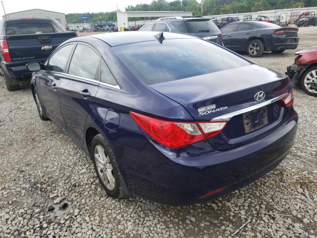 Photo 2 VIN: 5NPEB4AC6DH780255 - HYUNDAI SONATA GLS 