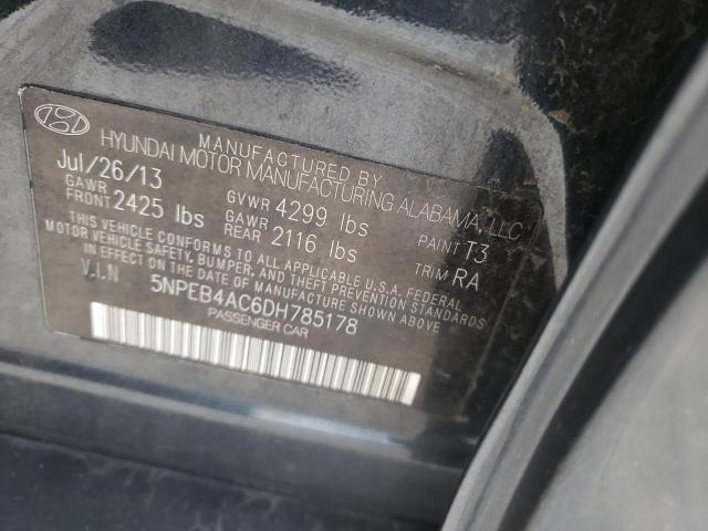 Photo 12 VIN: 5NPEB4AC6DH785178 - HYUNDAI SONATA 