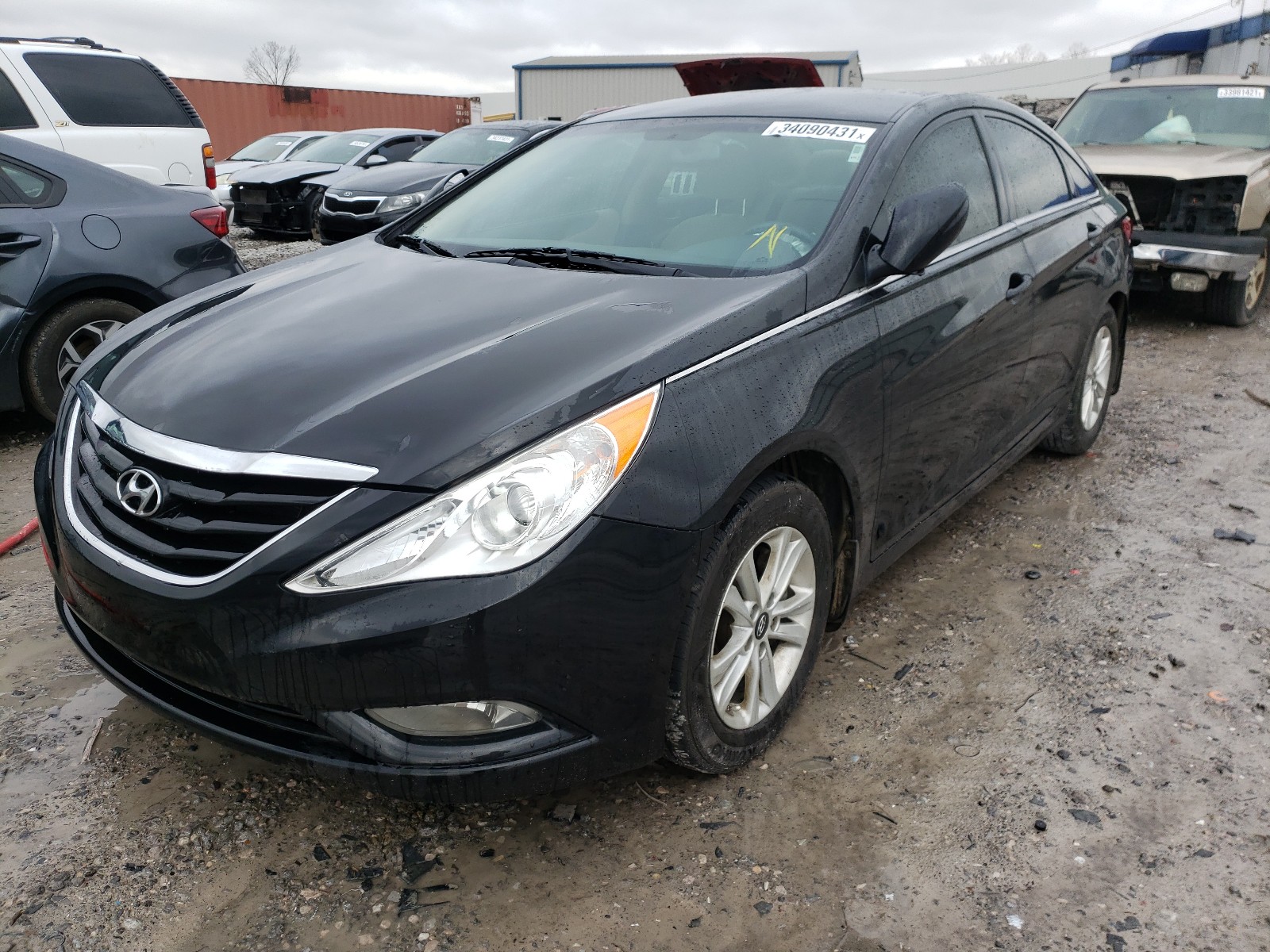 Photo 1 VIN: 5NPEB4AC6DH806059 - HYUNDAI SONATA GLS 