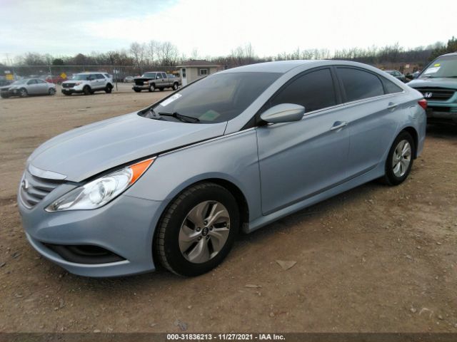 Photo 1 VIN: 5NPEB4AC6EH814003 - HYUNDAI SONATA 