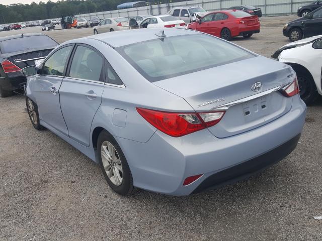 Photo 2 VIN: 5NPEB4AC6EH818696 - HYUNDAI SONATA GLS 