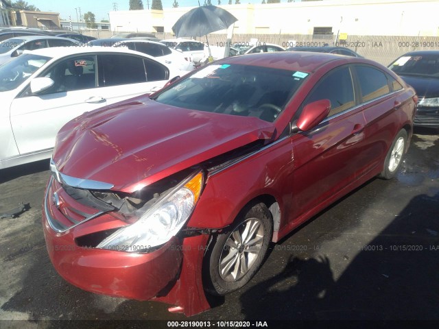 Photo 1 VIN: 5NPEB4AC6EH834378 - HYUNDAI SONATA 